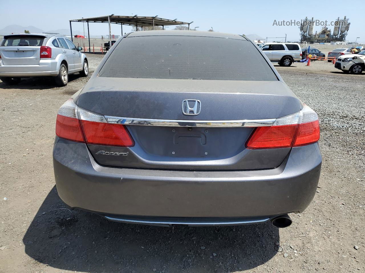 2014 Honda Accord Ex Silver vin: 1HGCR2F79EA220730