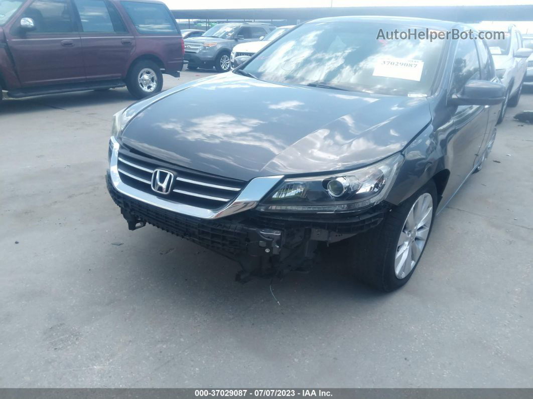 2015 Honda Accord Ex Gray vin: 1HGCR2F79FA232510