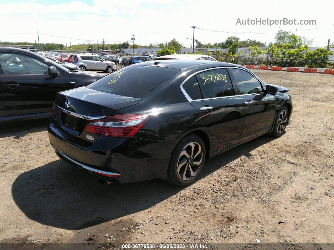 2017 Honda Accord Ex Black vin: 1HGCR2F79HA229738