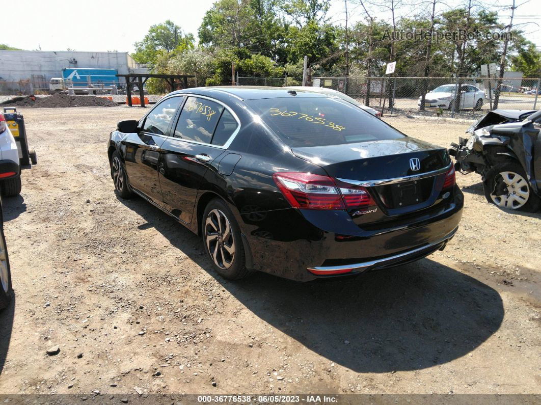 2017 Honda Accord Ex Black vin: 1HGCR2F79HA229738