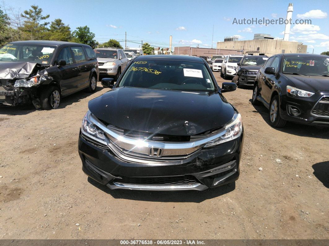 2017 Honda Accord Ex Black vin: 1HGCR2F79HA229738