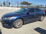 2014 Honda Accord Ex Blue vin: 1HGCR2F7XEA092692