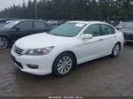 2014 Honda Accord Ex White vin: 1HGCR2F7XEA224463