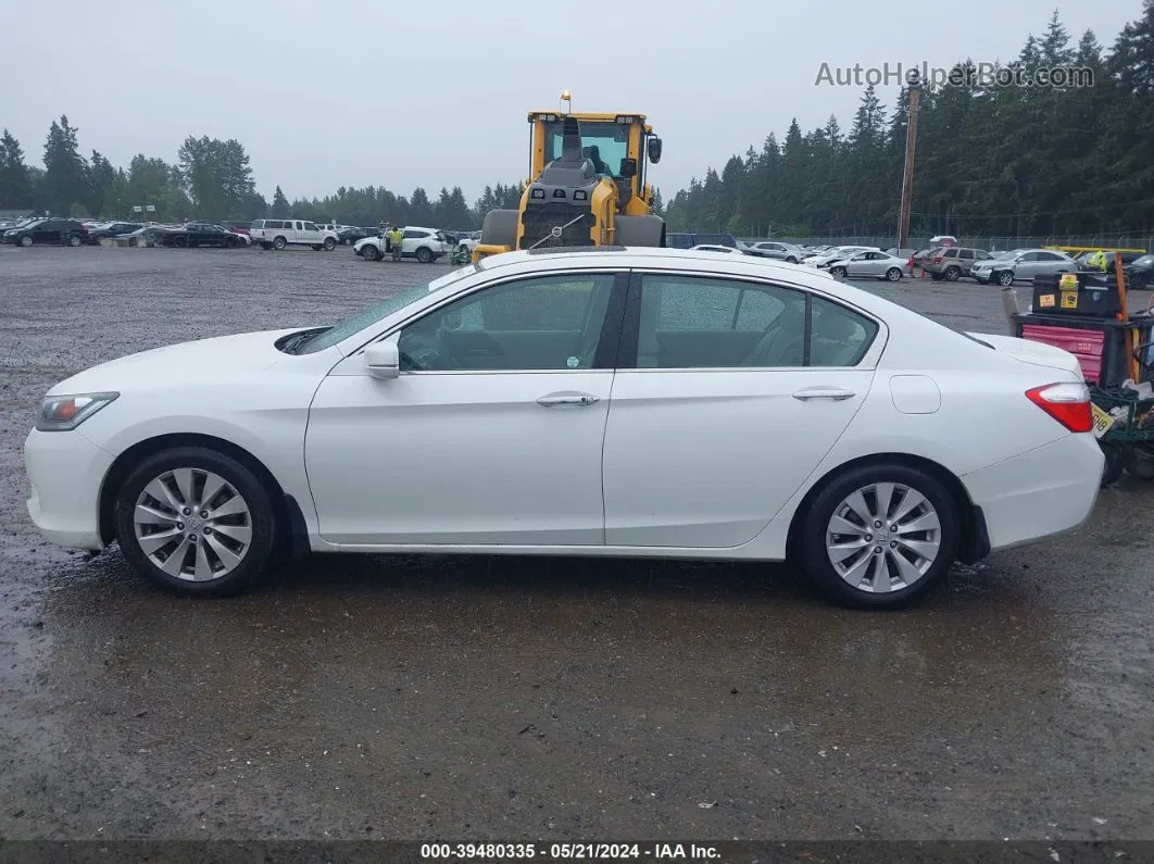 2014 Honda Accord Ex Белый vin: 1HGCR2F7XEA224463