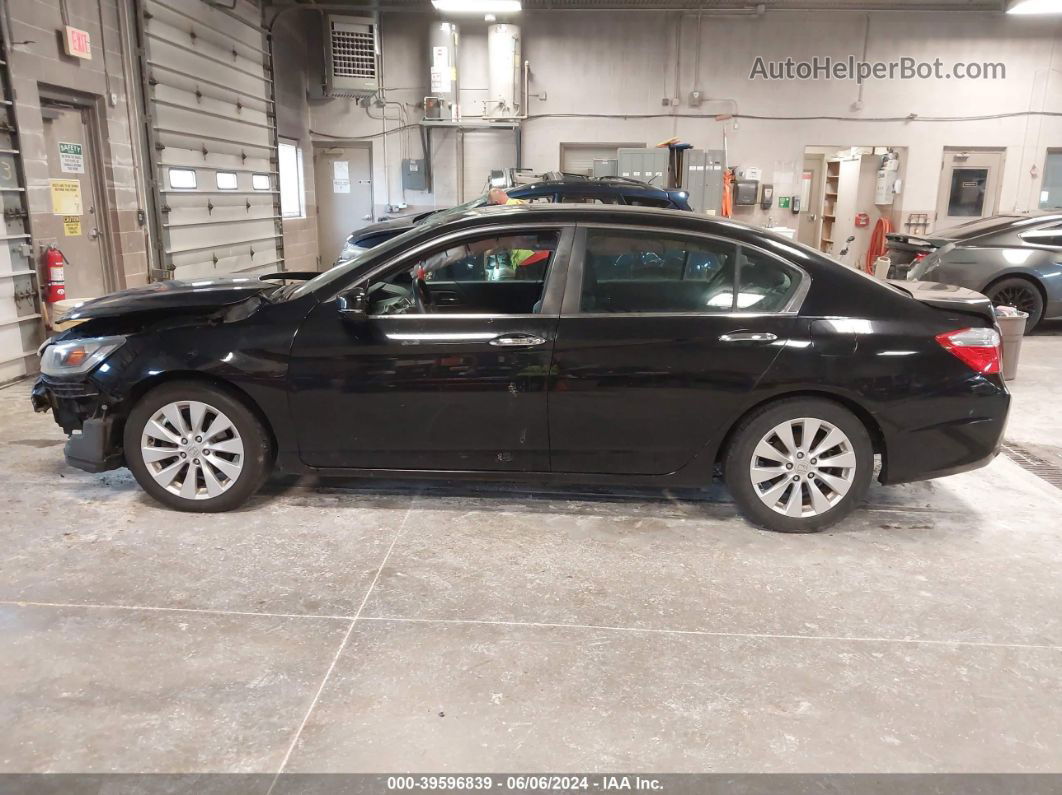 2014 Honda Accord Ex Black vin: 1HGCR2F7XEA276286