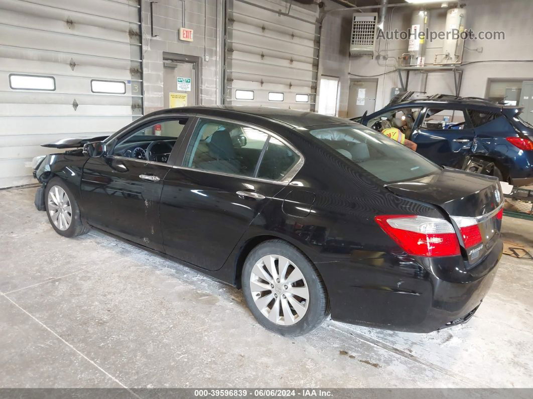 2014 Honda Accord Ex Black vin: 1HGCR2F7XEA276286