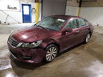 2014 Honda Accord Ex Burgundy vin: 1HGCR2F7XEA294268