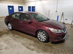 2014 Honda Accord Ex Burgundy vin: 1HGCR2F7XEA294268