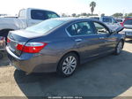 2014 Honda Accord Ex Gray vin: 1HGCR2F7XEA304572