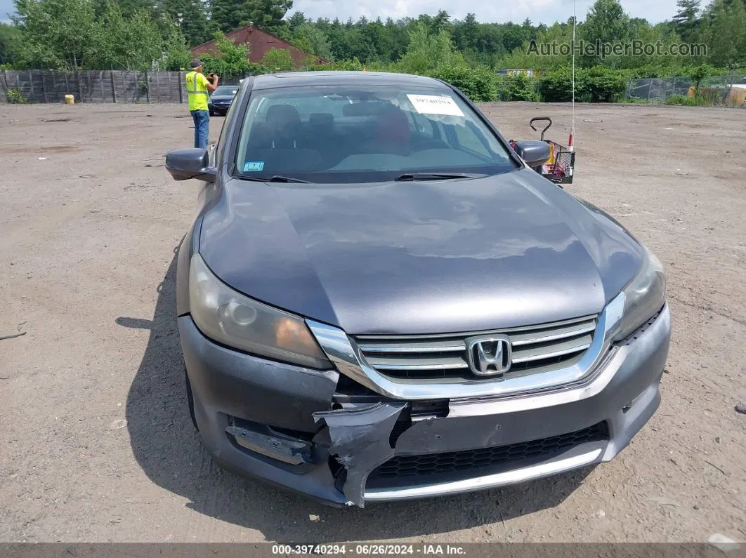 2015 Honda Accord Ex Серый vin: 1HGCR2F7XFA030355