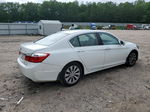 2015 Honda Accord Ex White vin: 1HGCR2F7XFA032624