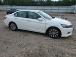 2015 Honda Accord Ex White vin: 1HGCR2F7XFA032624