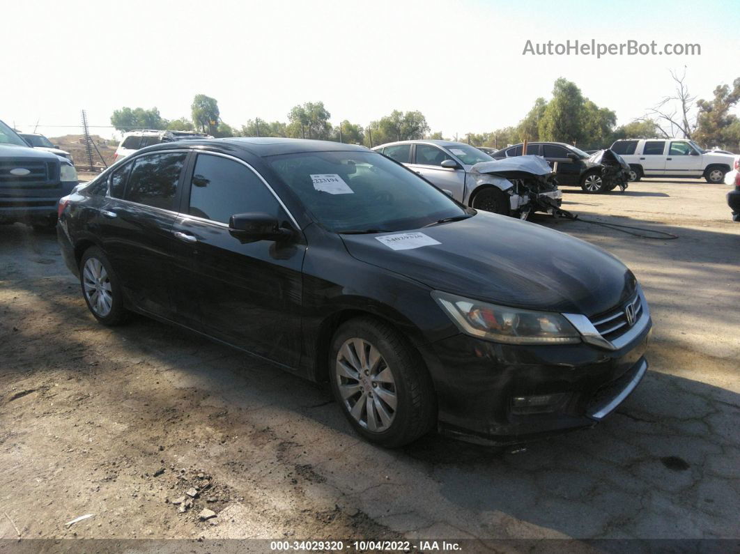 2015 Honda Accord Sedan Ex Black vin: 1HGCR2F7XFA040125