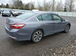 2016 Honda Accord Ex Серый vin: 1HGCR2F7XGA038652