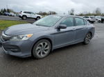 2016 Honda Accord Ex Gray vin: 1HGCR2F7XGA038652