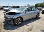 2016 Honda Accord Ex Silver vin: 1HGCR2F7XGA128903