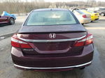 2017 Honda Accord Ex Maroon vin: 1HGCR2F7XHA096911