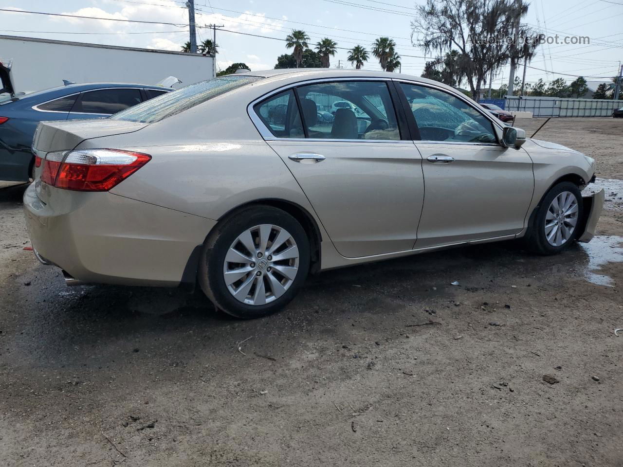 2014 Honda Accord Exl Gold vin: 1HGCR2F80EA041968