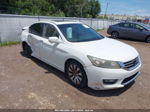 2014 Honda Accord Ex-l White vin: 1HGCR2F80EA142556