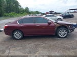 2014 Honda Accord Ex-l Maroon vin: 1HGCR2F80EA164332