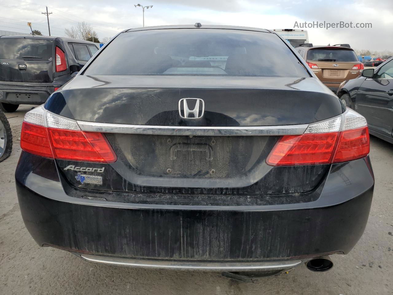 2014 Honda Accord Exl Black vin: 1HGCR2F80EA177968