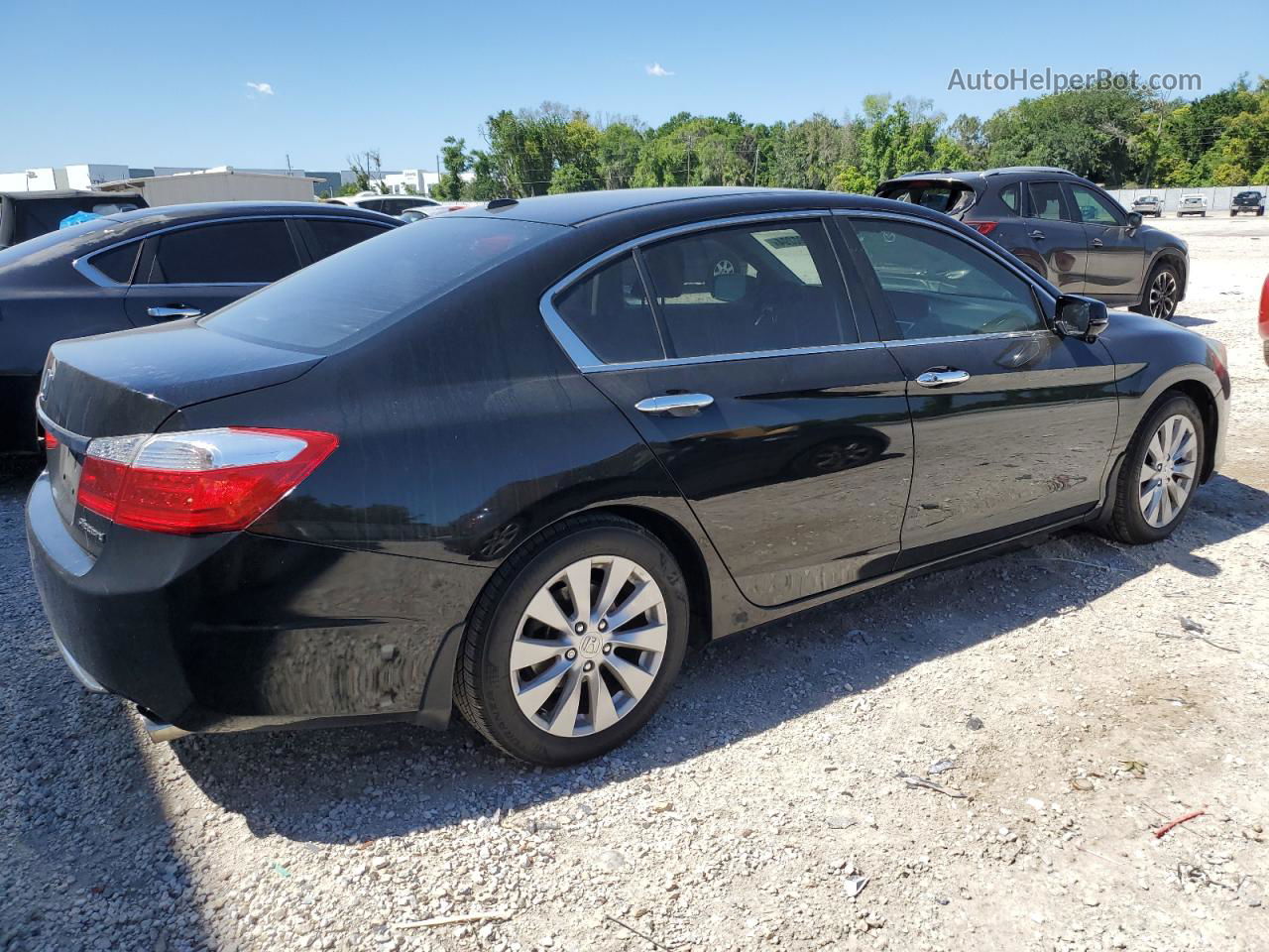 2014 Honda Accord Exl Black vin: 1HGCR2F80EA296118