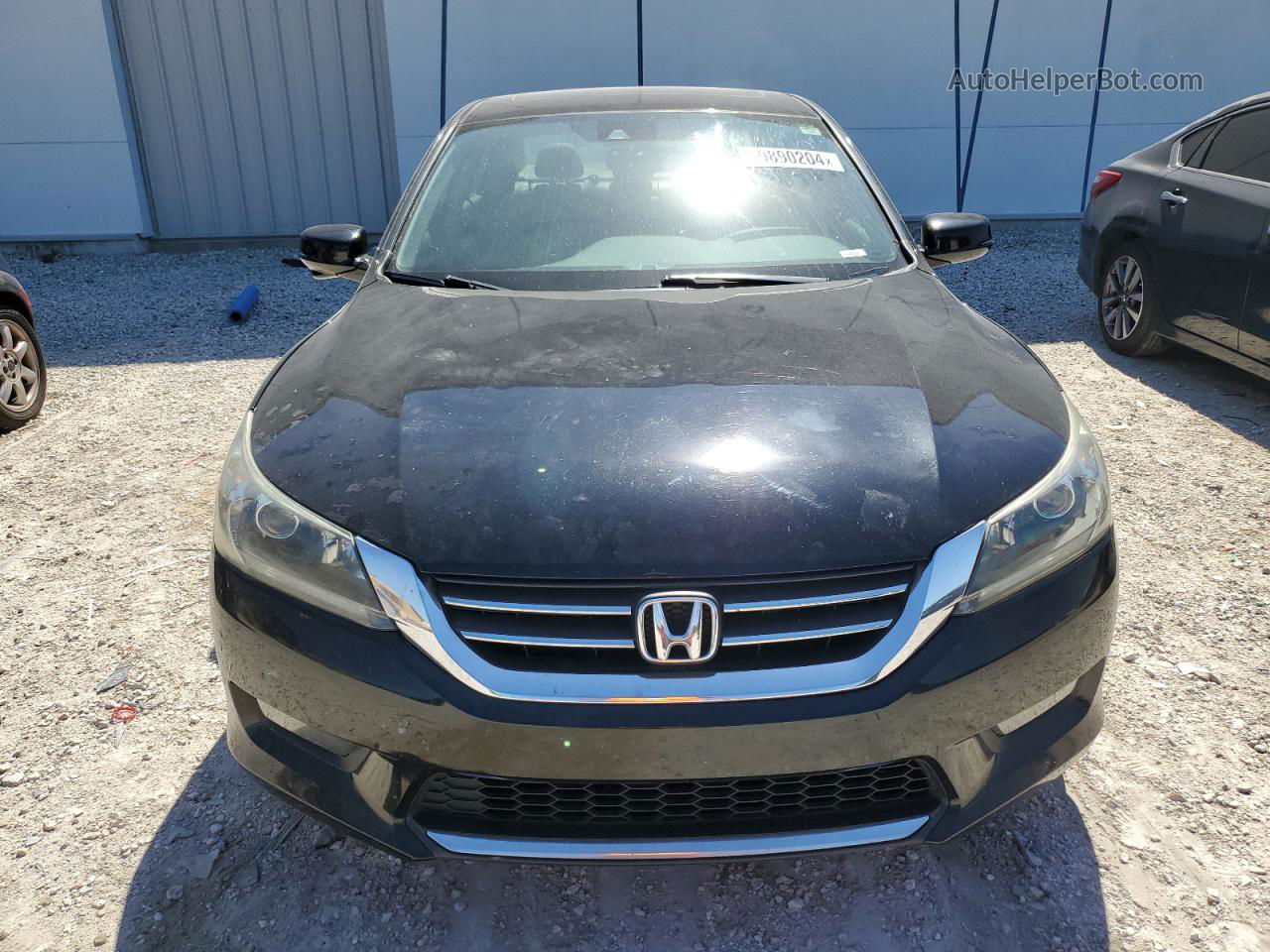 2014 Honda Accord Exl Черный vin: 1HGCR2F80EA296118