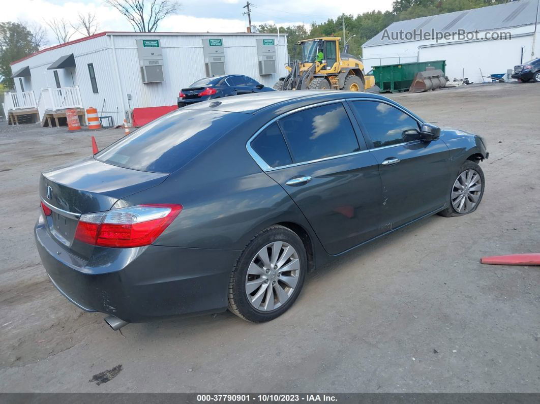 2015 Honda Accord Ex-l Black vin: 1HGCR2F80FA100325