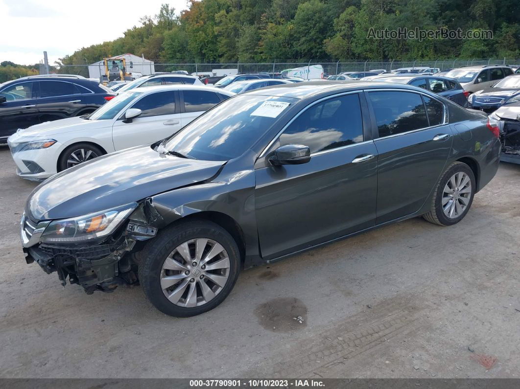 2015 Honda Accord Ex-l Black vin: 1HGCR2F80FA100325