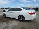 2015 Honda Accord Exl White vin: 1HGCR2F80FA133602