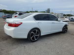 2015 Honda Accord Exl Белый vin: 1HGCR2F80FA133602