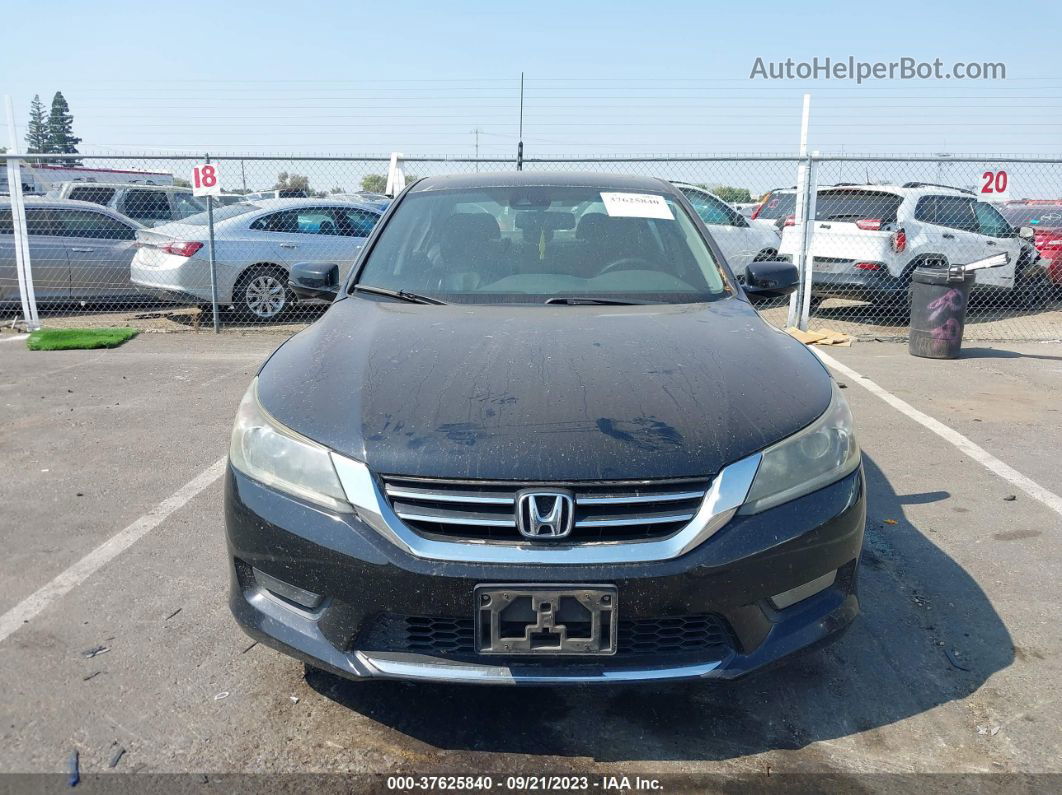 2015 Honda Accord Sedan Ex-l Black vin: 1HGCR2F80FA198482