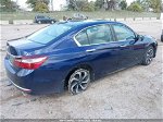 2017 Honda Accord Sedan Ex-l Синий vin: 1HGCR2F80HA025595