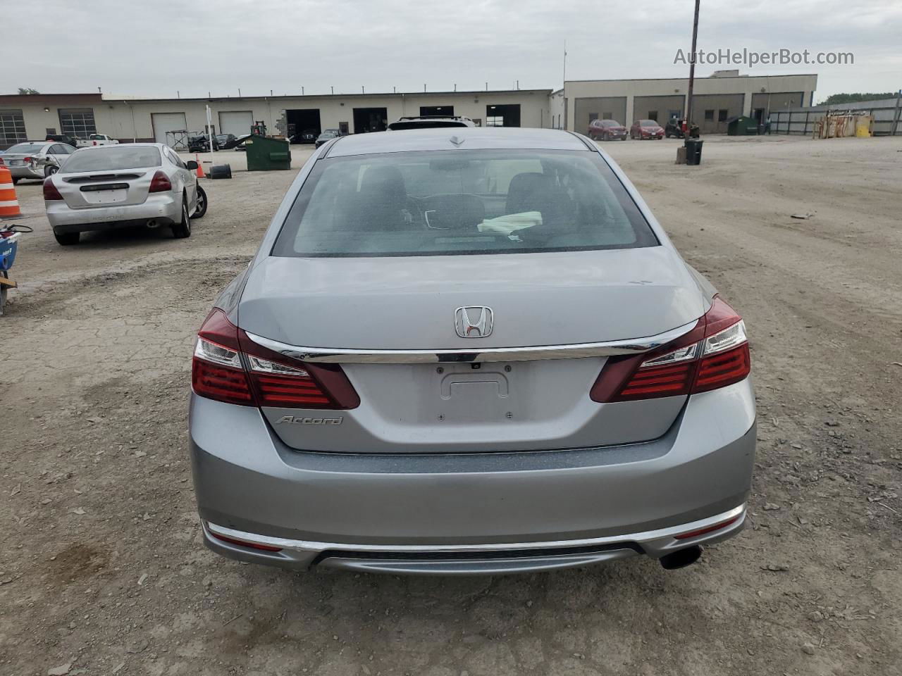 2017 Honda Accord Exl Silver vin: 1HGCR2F80HA026651