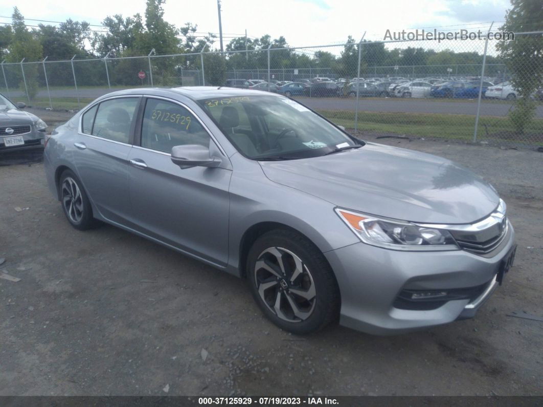 2017 Honda Accord Ex-l Silver vin: 1HGCR2F80HA071749