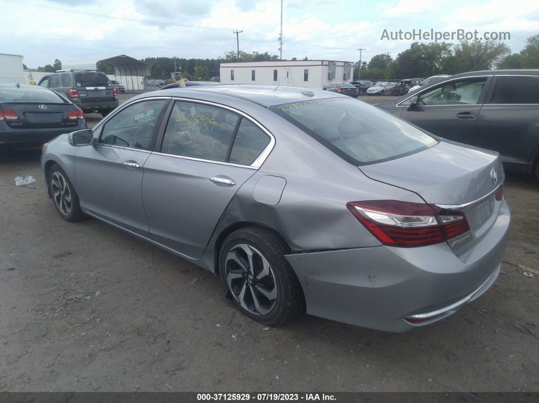 2017 Honda Accord Ex-l Silver vin: 1HGCR2F80HA071749