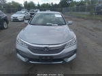 2017 Honda Accord Ex-l Silver vin: 1HGCR2F80HA071749