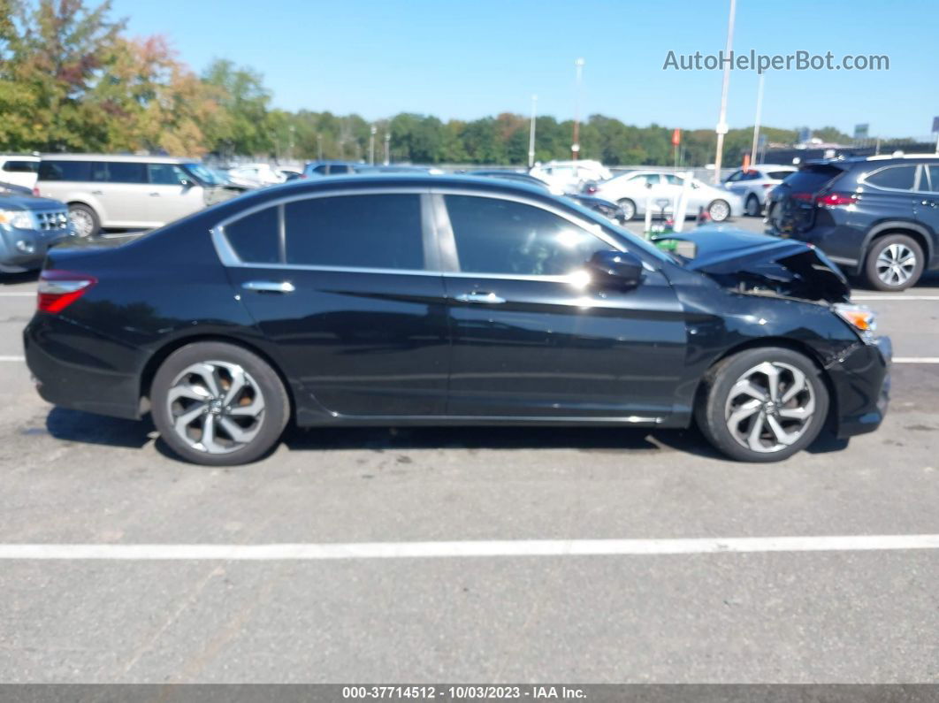 2017 Honda Accord Ex-l Black vin: 1HGCR2F80HA285902