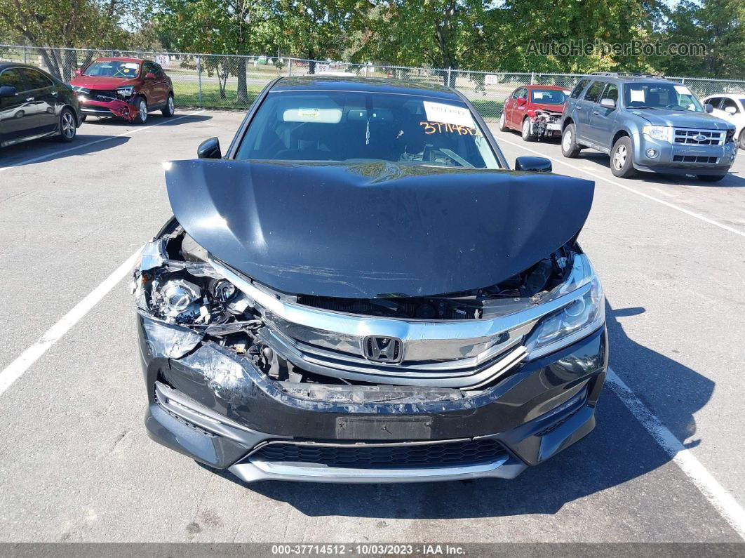 2017 Honda Accord Ex-l Black vin: 1HGCR2F80HA285902