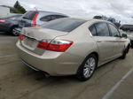 2014 Honda Accord Exl Beige vin: 1HGCR2F81EA003794