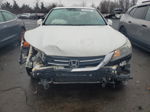 2014 Honda Accord Exl White vin: 1HGCR2F81EA058293