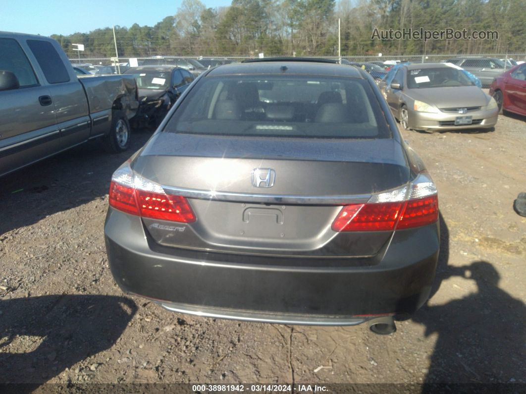 2014 Honda Accord Ex-l Gray vin: 1HGCR2F81EA066247