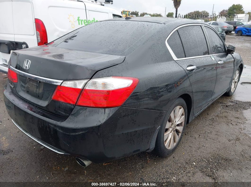 2014 Honda Accord Ex-l Черный vin: 1HGCR2F81EA091763