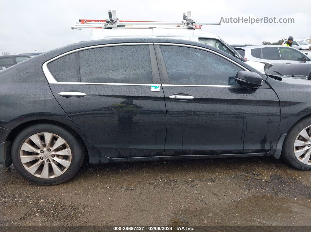 2014 Honda Accord Ex-l Черный vin: 1HGCR2F81EA091763