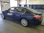 2014 Honda Accord Exl Blue vin: 1HGCR2F81EA101563