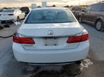 2014 Honda Accord Exl White vin: 1HGCR2F81EA107640