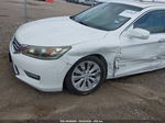 2014 Honda Accord Ex-l White vin: 1HGCR2F81EA112577