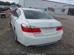 2014 Honda Accord Ex-l White vin: 1HGCR2F81EA112577