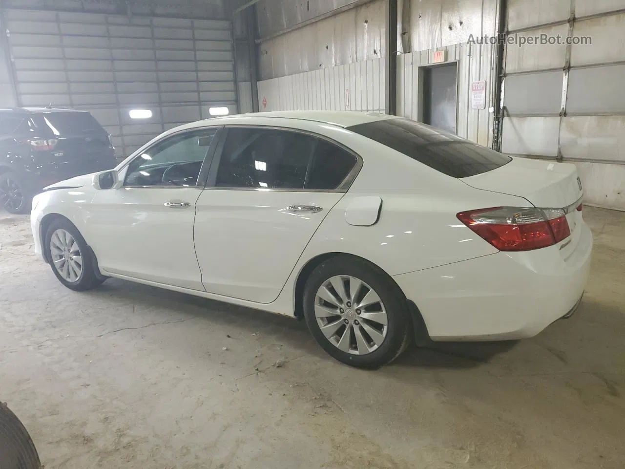 2014 Honda Accord Exl Белый vin: 1HGCR2F81EA123174