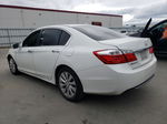 2014 Honda Accord Exl White vin: 1HGCR2F81EA132134